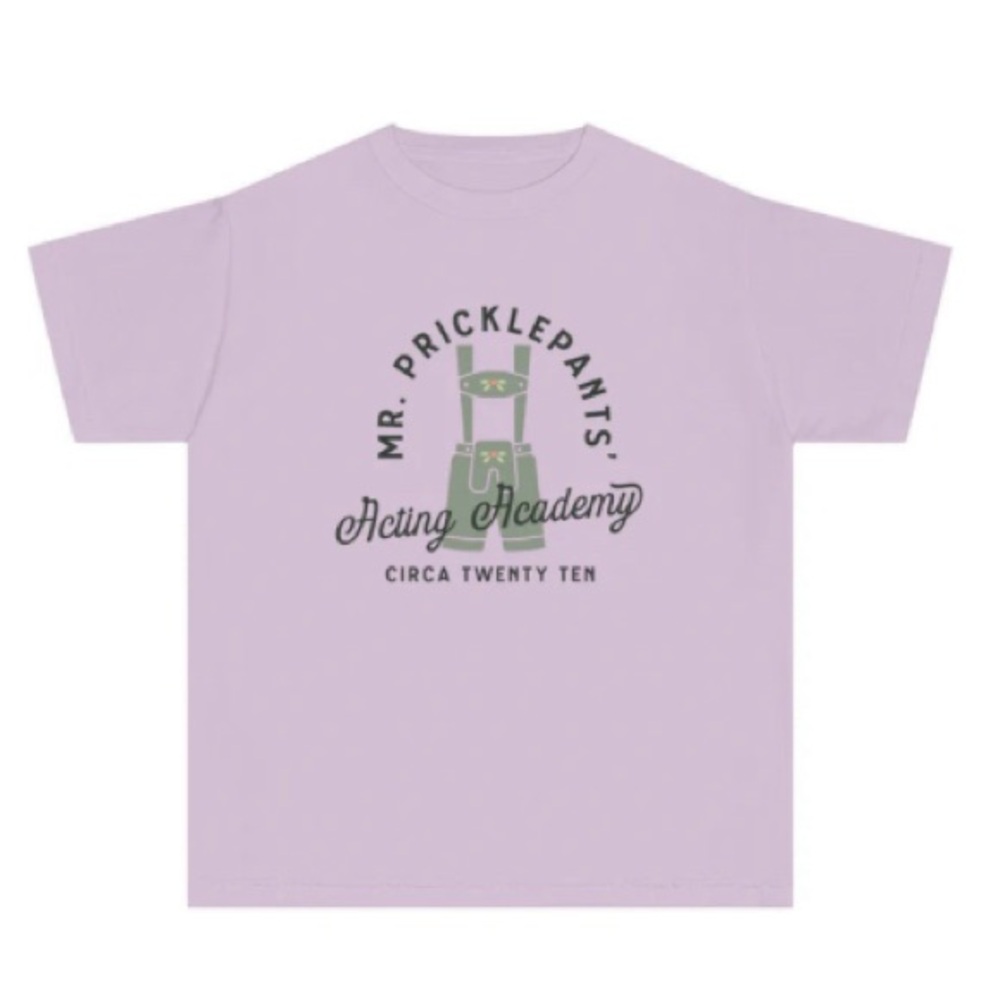 Comfort Colors Orchid Youth Tee - Toy Story “Mr. Pricklepants Acting Academy”
